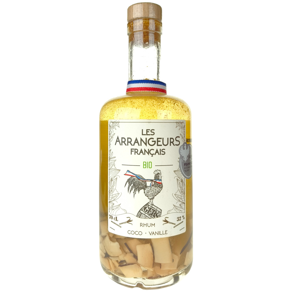 Rhum arrangé coco vanille Les Arrangeurs Français